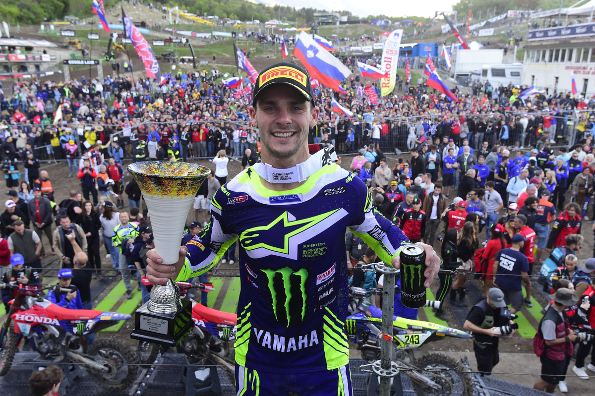 TIM GASJER AT THE FOREFRONT OF GRAND PRIX OF TRENTINO ACTION IN ITALY
