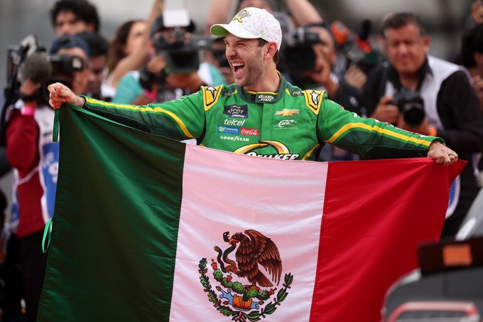 DANIEL SUAREZ STORMS TO SENSATIONAL NASCAR XFINITY SERIES RACE WIN IN MEXICO CITY