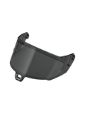 Alpinestars Supertech R-10/R-7 Absolute Vision Shield Gen2.1-R, motorcycle helmet replacement shield, dark tint, optical-grade polycarbonate, anti-glare road and racing visor